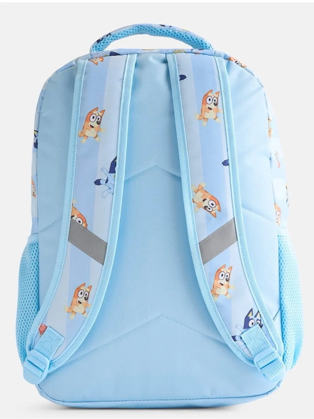 Blue Kids Backpack and Lunch Bag and headphones Set with Bluey and Bingo Print
